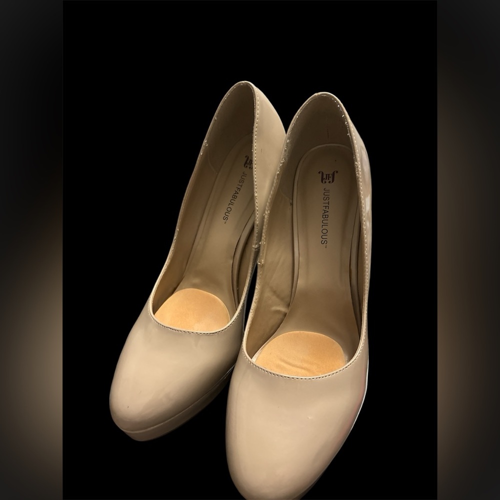 Beige Platform Shoes